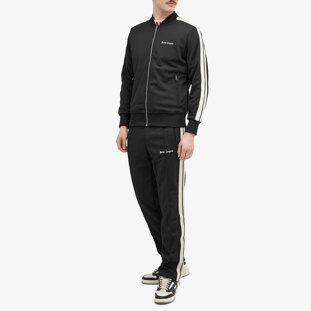 Palm Angels Men's Logo Track Pants Black